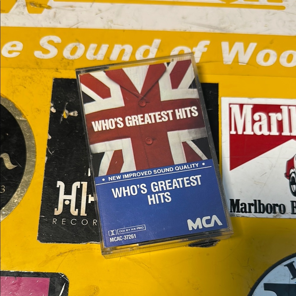 Who's Greatest Hits Cassette